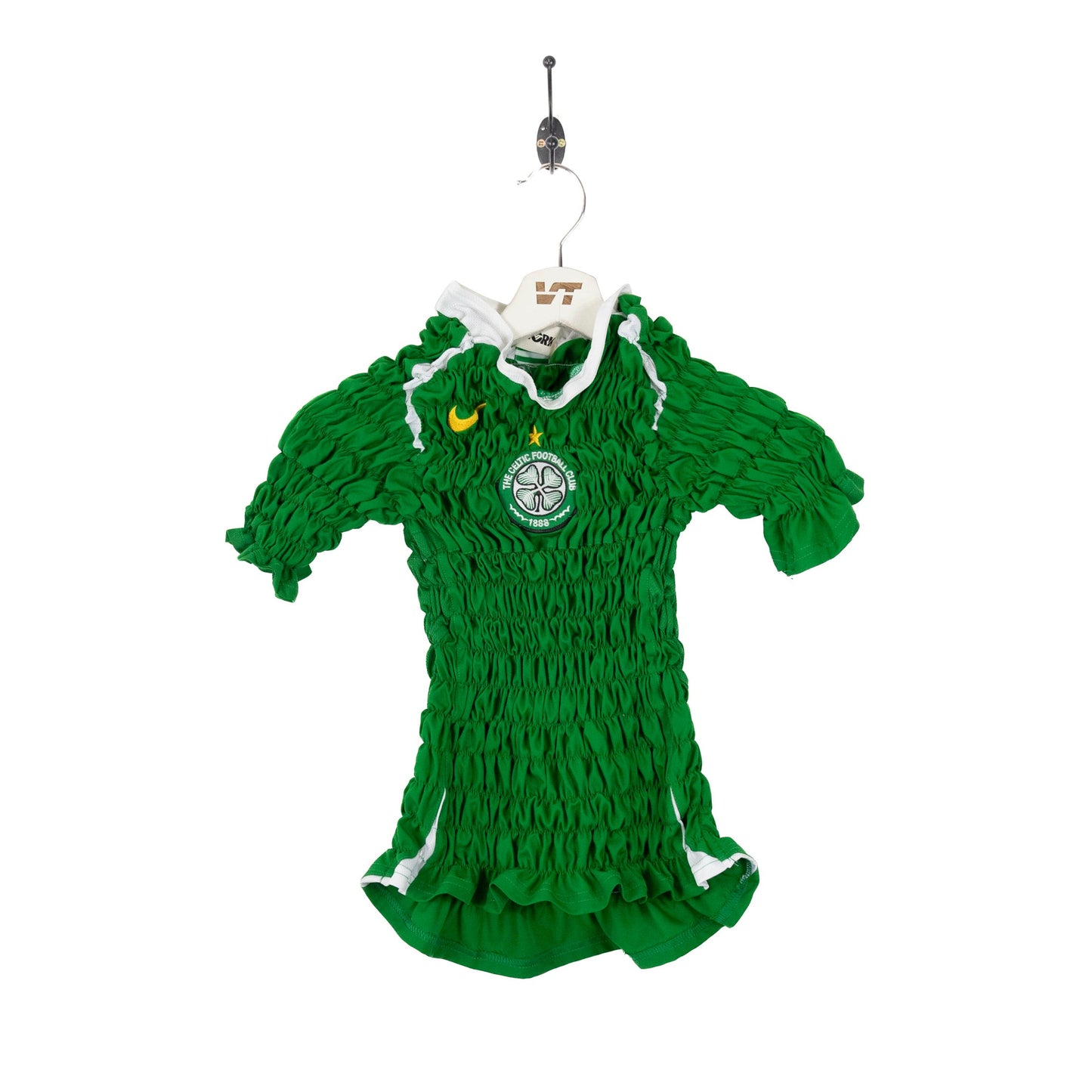 VT Rework: Celtic Home Shirt Ruched Top