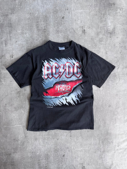 1990 ACDC The Razors Edge Tour Single Stitch Graphic Tee