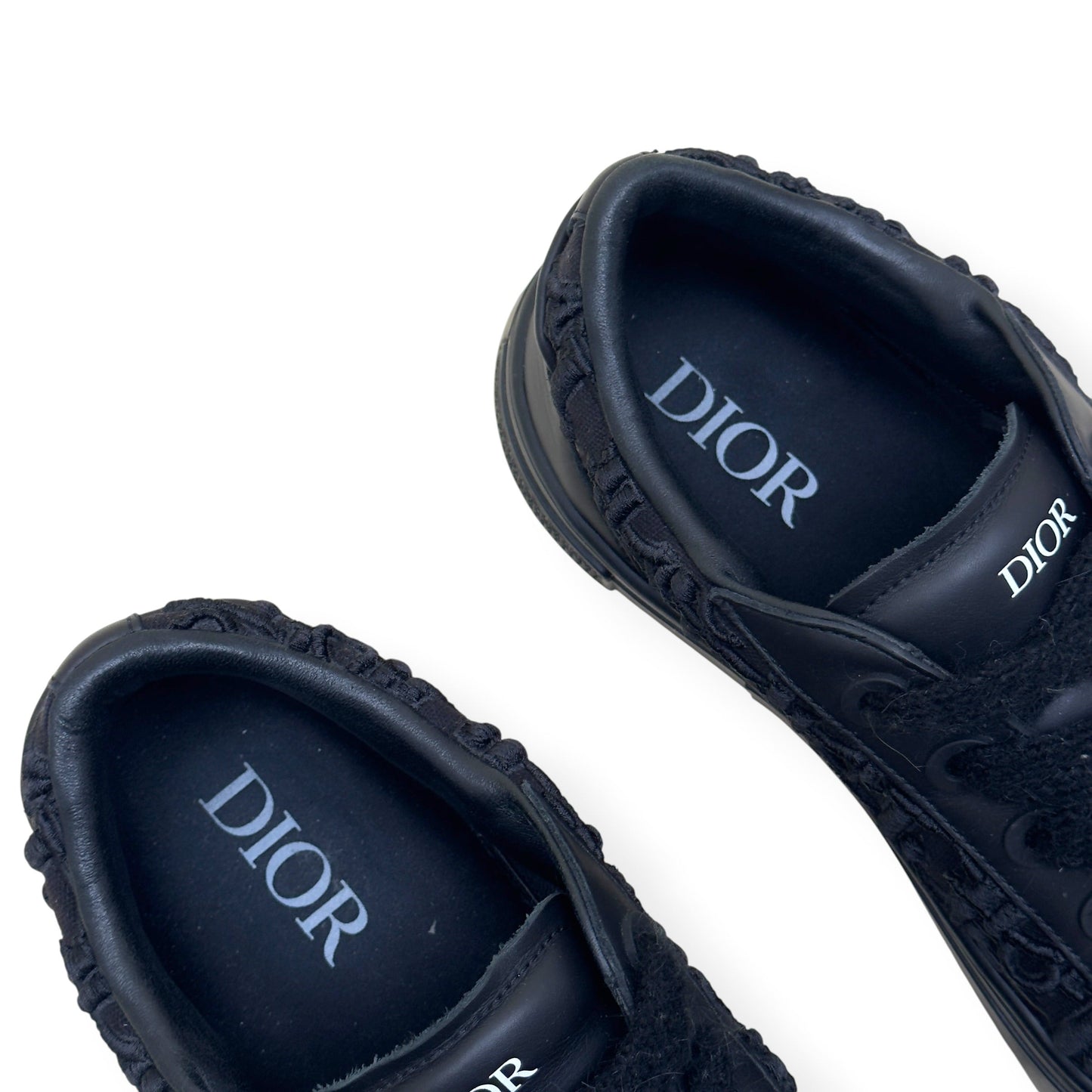 DIOR B33 LOW TOP OBLIQUE JACQUARD SNEAKER BLACK 45 / UK11 | UK 11, Black