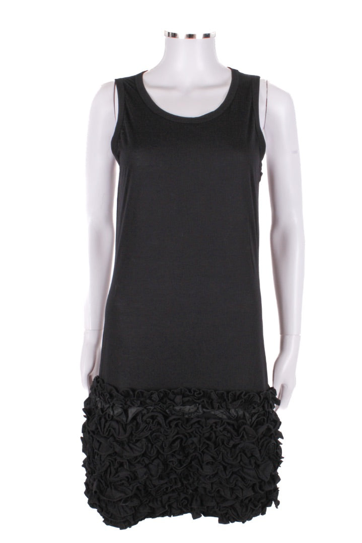 Stella McCartney ruffle base dress Black 10 | O/S, Black