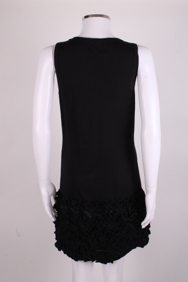 Stella McCartney ruffle base dress Black 10 | O/S, Black