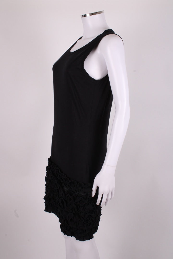 Stella McCartney ruffle base dress Black 10 | O/S, Black