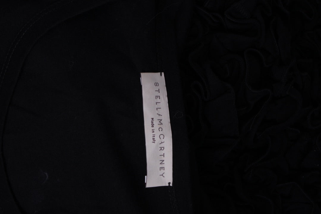 Stella McCartney ruffle base dress Black 10 | O/S, Black