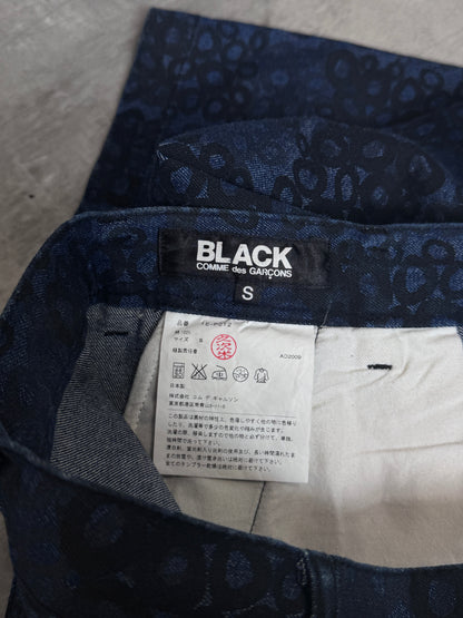 AD2009 Comme Des Garçons Repeat Circle Drop Crotch Jorts