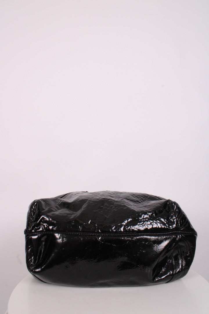 Fendi Crispe Vernice Spy Handbag Black | O/S, Black