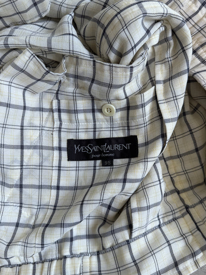 Yves Saint Laurent Mesh Check Jacket