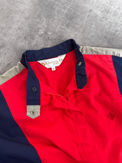 Christian Dior Sports Colourblock Lightweight Nylon Windbreaker