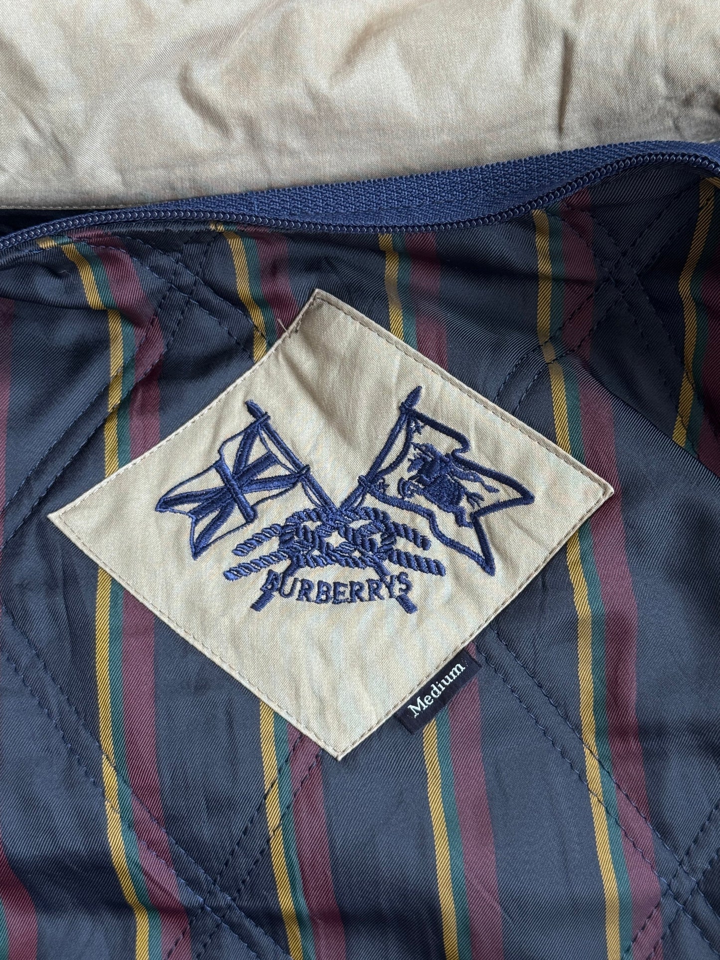 Burberry Light Brown Blouson with Removeable Liner