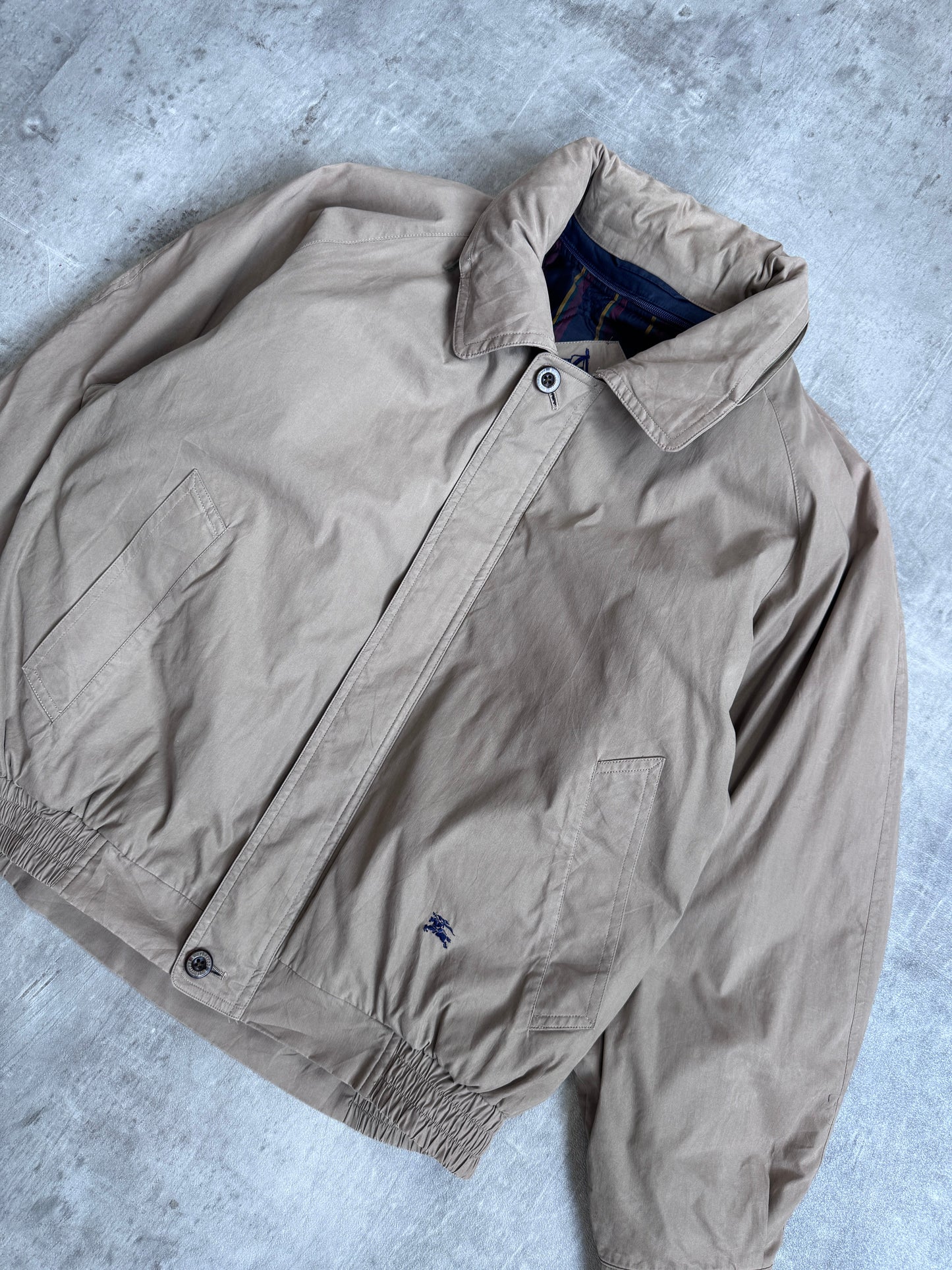 Burberry Light Brown Blouson with Removeable Liner