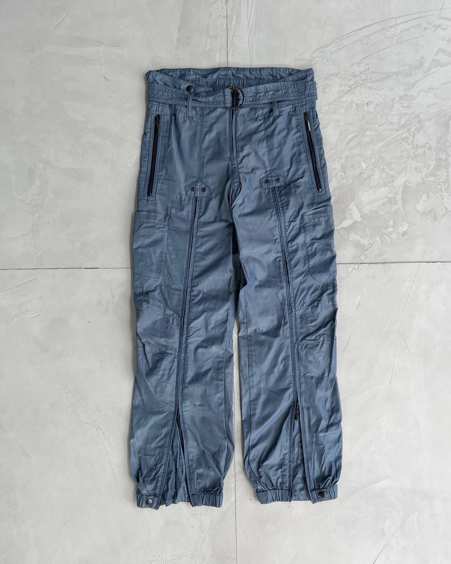 PLEIN SUD CARGO NYLON TROUSERS - S/M