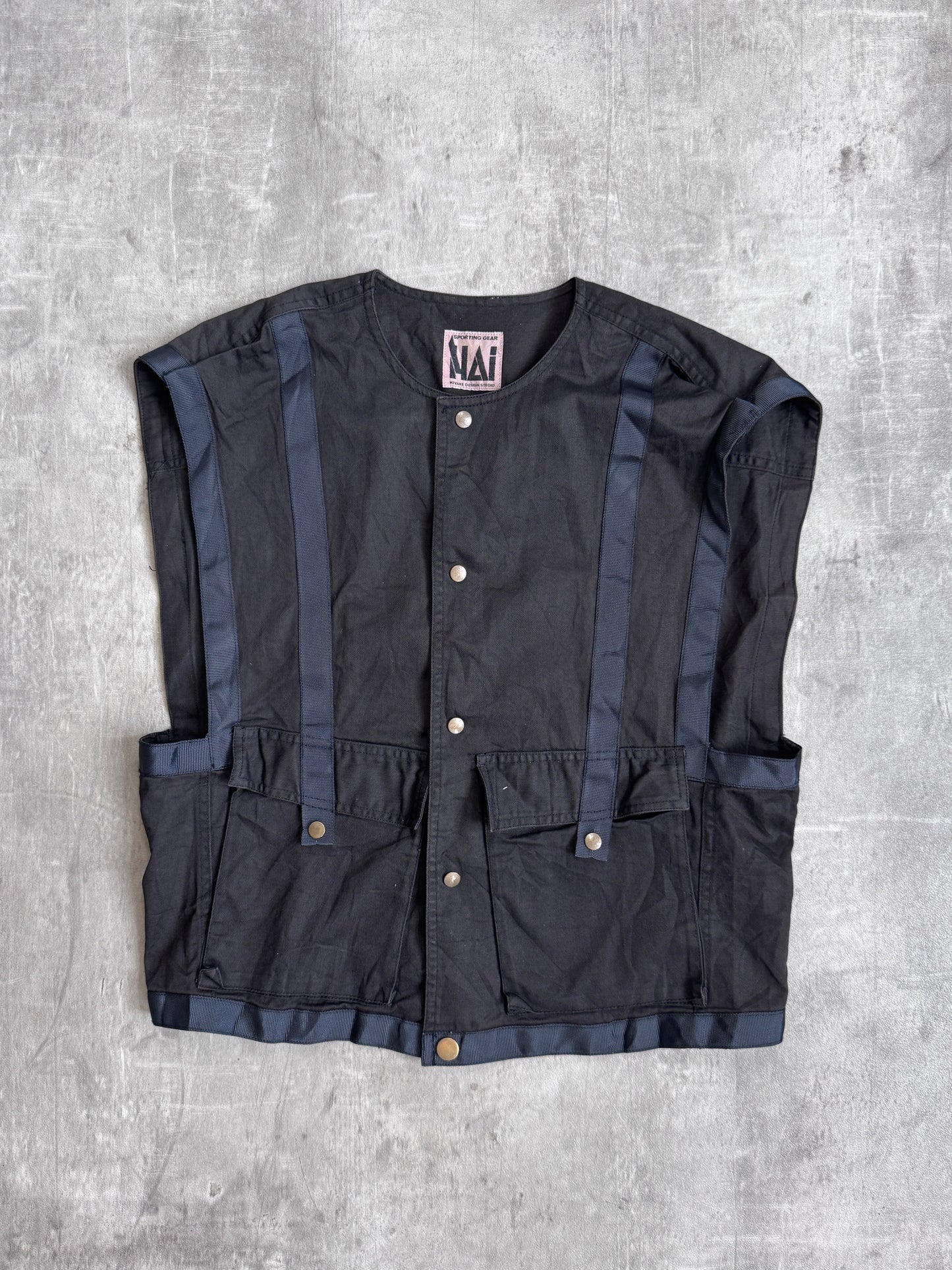1980s Issey Miyake Hai Sporting Gear Cordura Utilty Vest