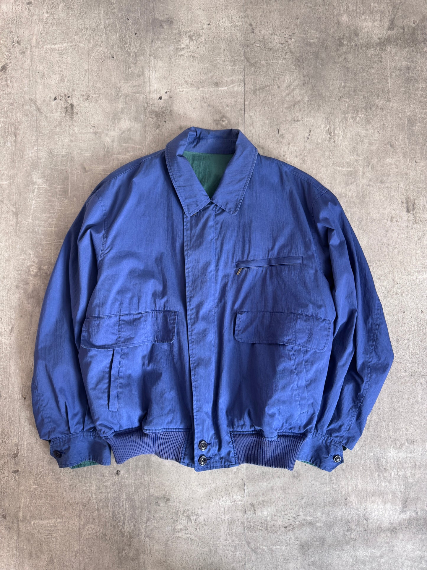 Christian Dior 80s Reversible Nylon Windbreaker Jacket