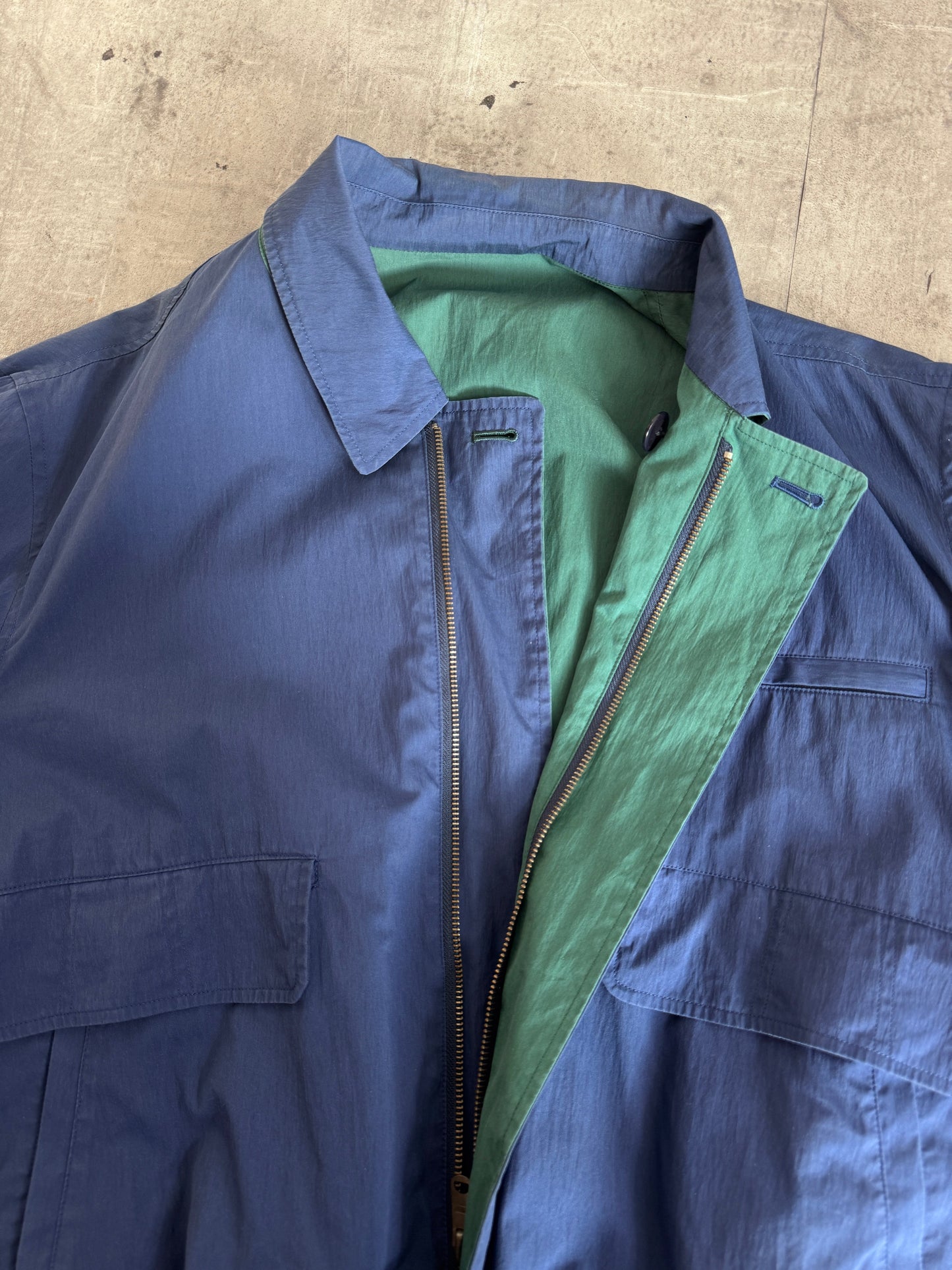 Christian Dior 80s Reversible Nylon Windbreaker Jacket