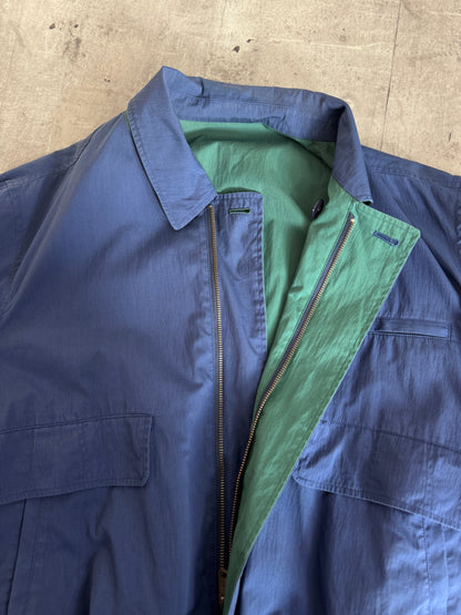 Christian Dior 80s Reversible Nylon Windbreaker Jacket