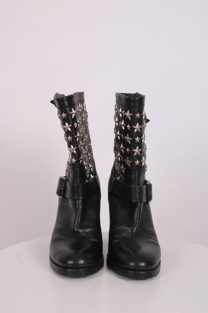 Jimmy Choo T-shirt Black/silver studs 5 | O/S, Black