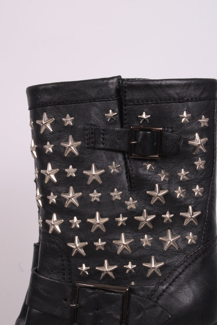 Jimmy Choo T-shirt Black/silver studs 5 | O/S, Black