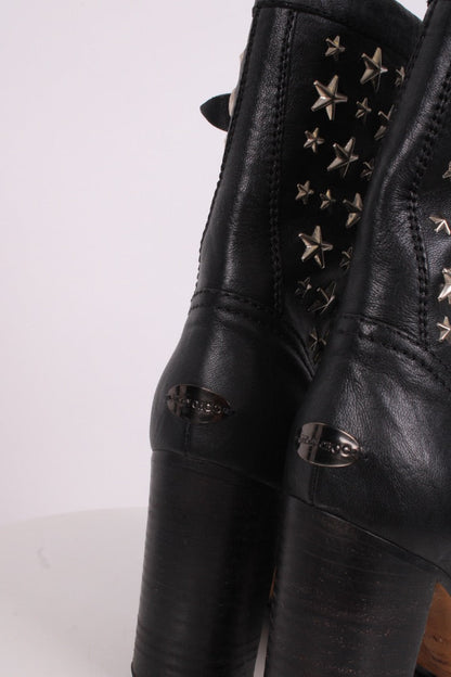 Jimmy Choo T-shirt Black/silver studs 5 | O/S, Black
