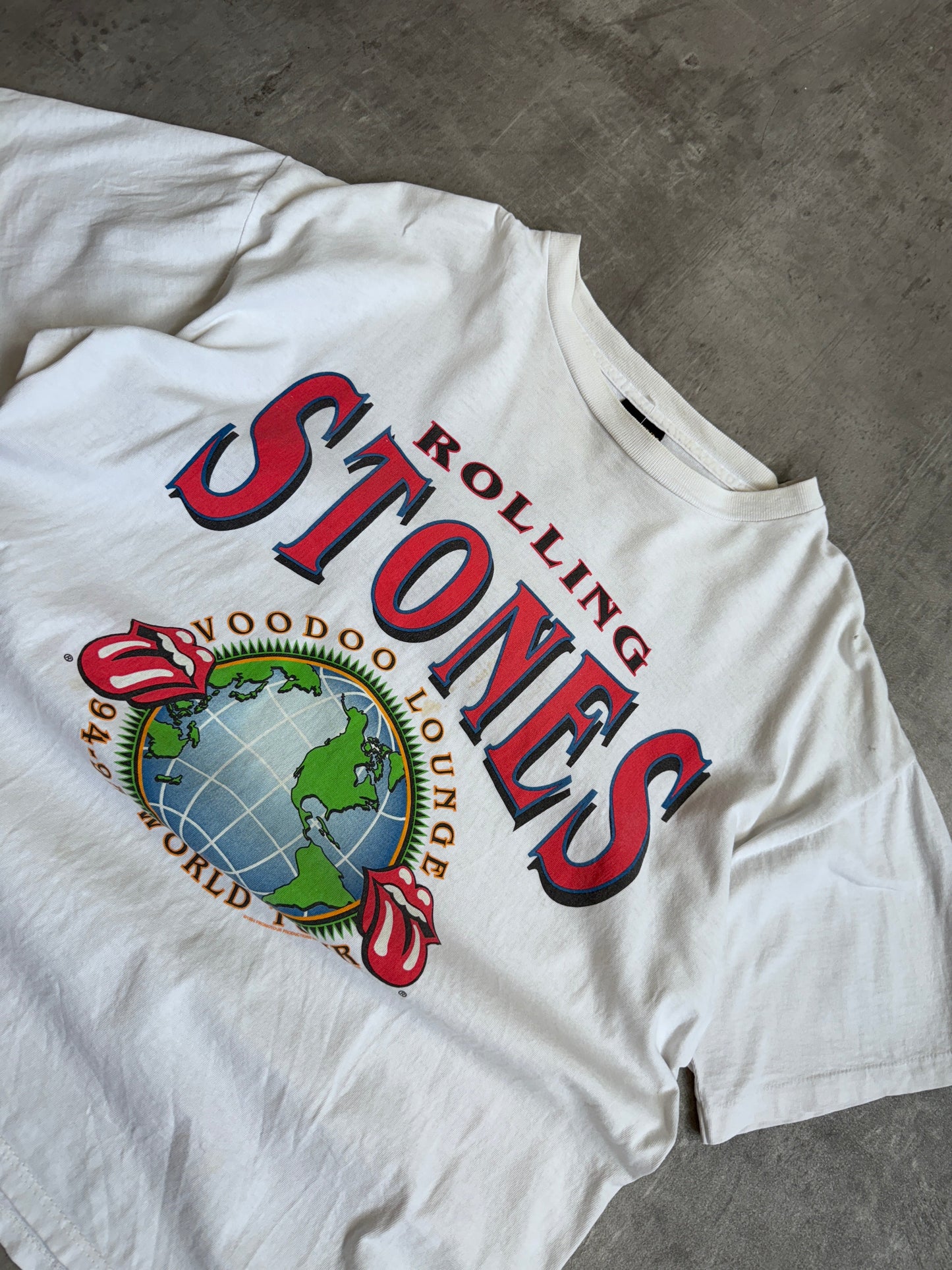 1994/1995 Rolling Stones Voodoo Lounge World Tour Tee