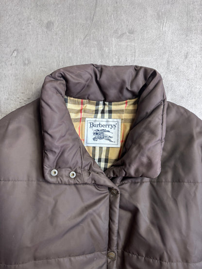 Burberry Brown Padded Long Coat