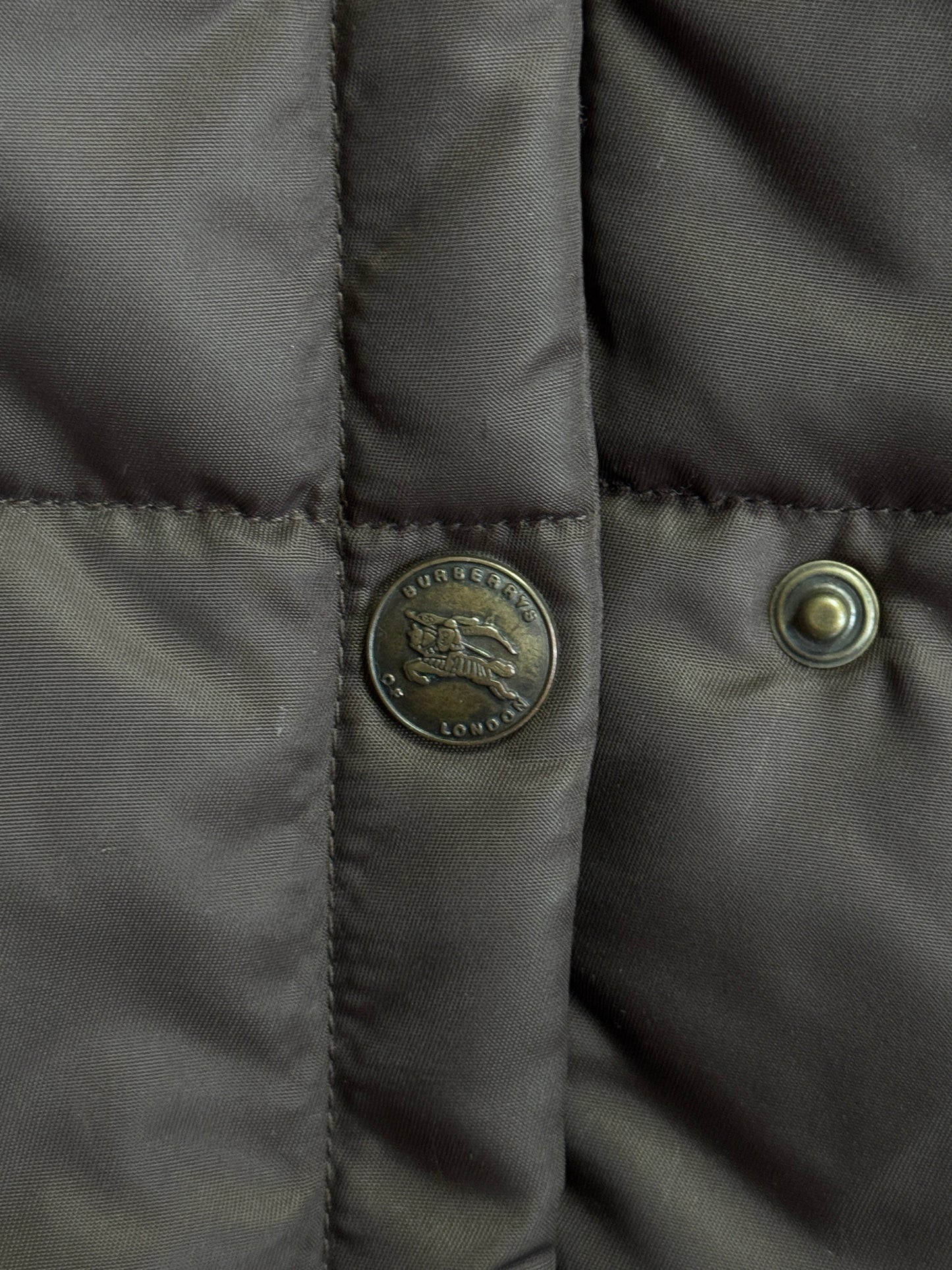 Burberry Brown Padded Long Coat