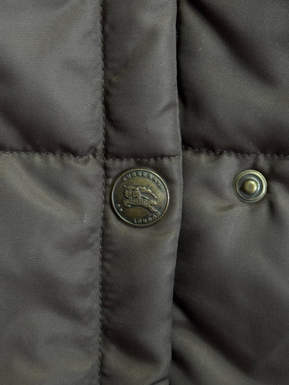Burberry Brown Padded Long Coat