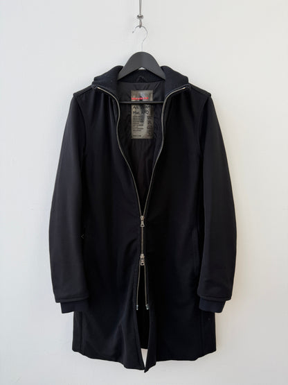 Prada Sport Padded Longline Jacket | Small, Black