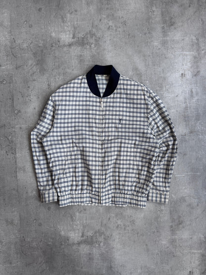 Yves Saint Laurent Two Tone Bomber Jacket