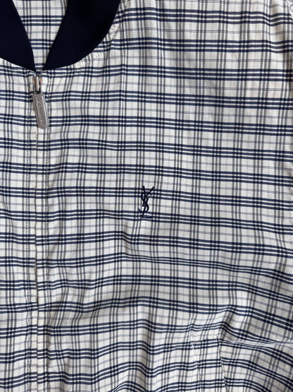 Yves Saint Laurent Two Tone Bomber Jacket