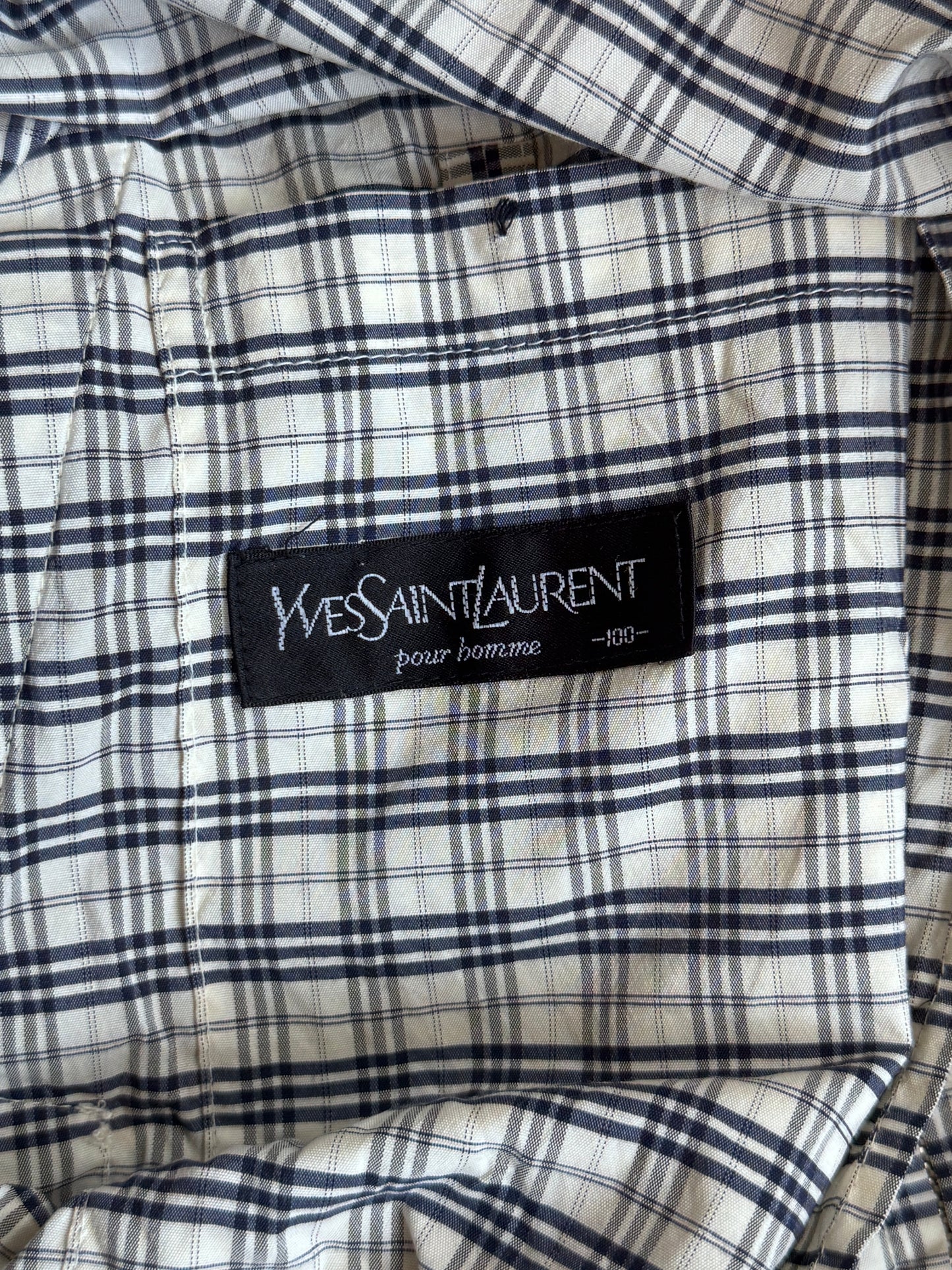 Yves Saint Laurent Two Tone Bomber Jacket