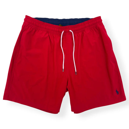 POLO RALPH LAUREN SWIM SHORTS RED XL | XL, Red