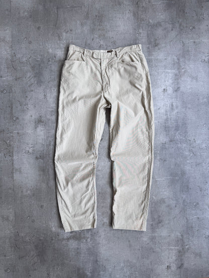 1990s CP Company Beige Subtle Cord Trousers