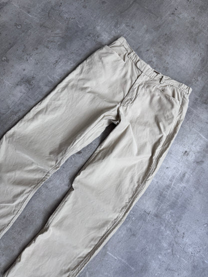 1990s CP Company Beige Subtle Cord Trousers