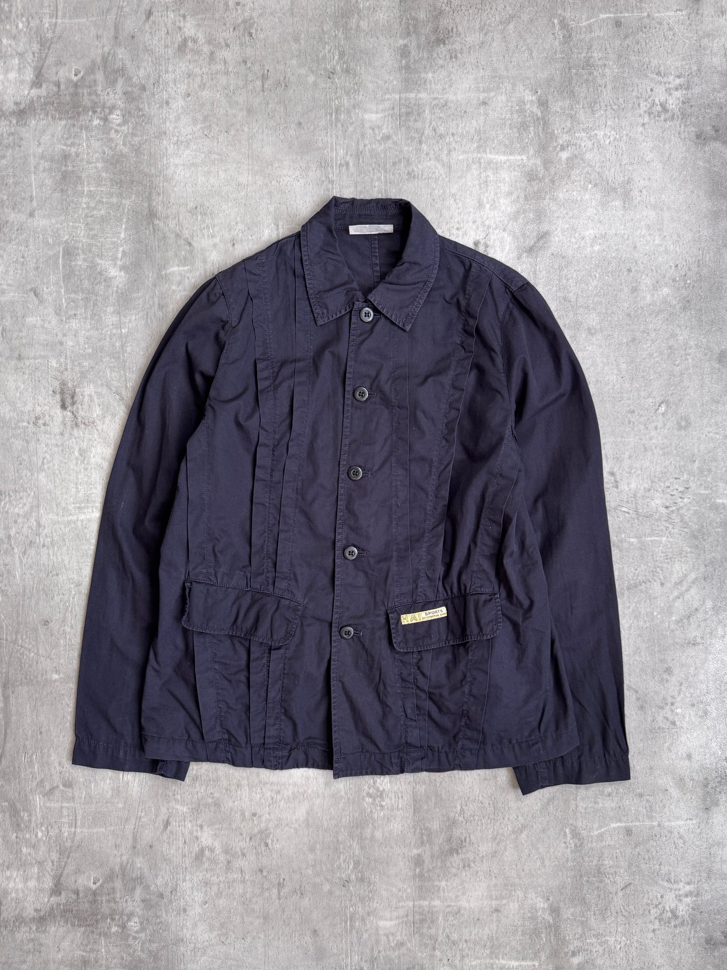 Issey Miyake Hai Sporting Gear Panelled Chore Jacket