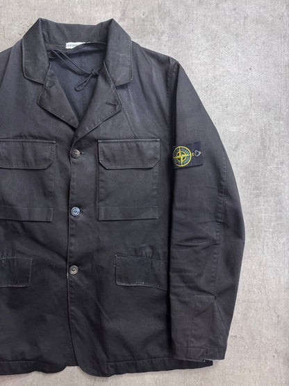 A/W 2006 Stone Island Black Dutch Rope Cargo Jacket