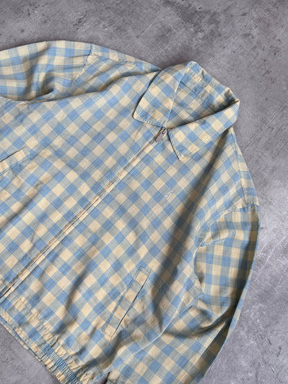 Yves Saint Laurent Two Tone Check Blouson