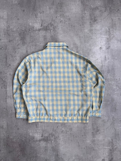 Yves Saint Laurent Two Tone Check Blouson