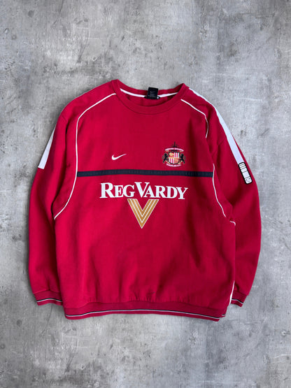 2002/2004 Sunderland x Nike Player Issue Training Sweatshirt