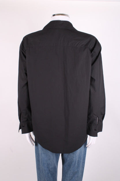 Sandro Gold Buckle Shirt Black M | Medium, Multicoloured