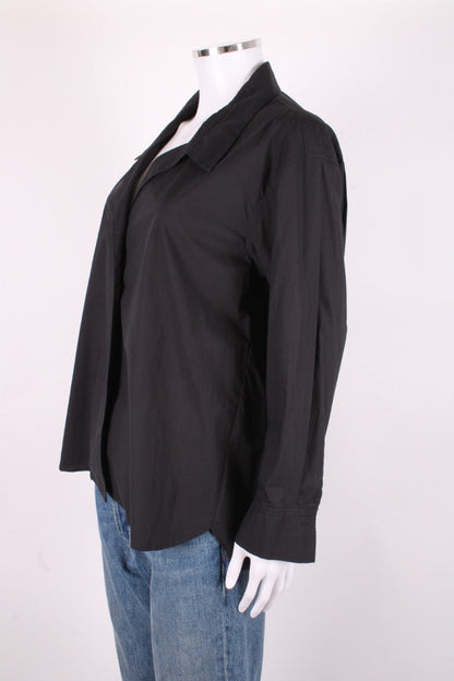 Sandro Gold Buckle Shirt Black M | Medium, Multicoloured
