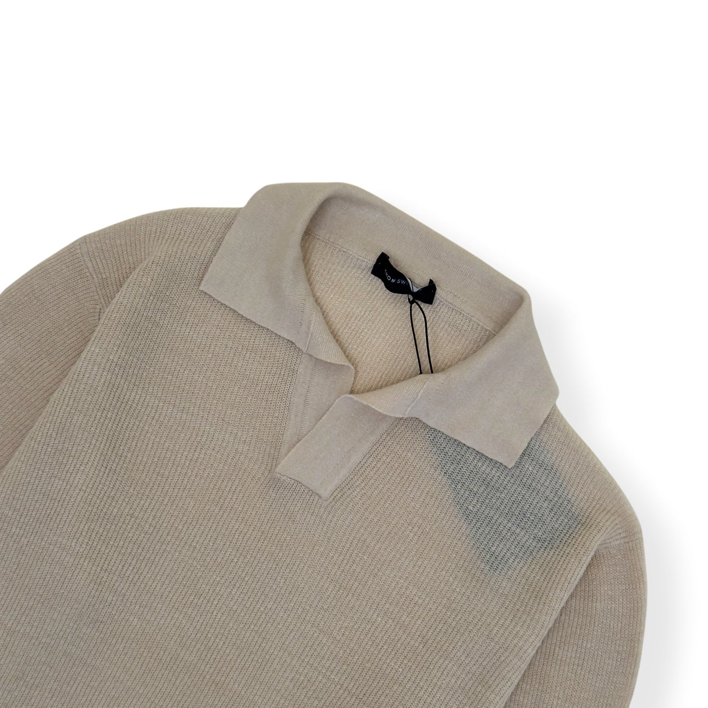 THOM SWEENEY SKIPPER POLO BEIGE XL | XL, Beige