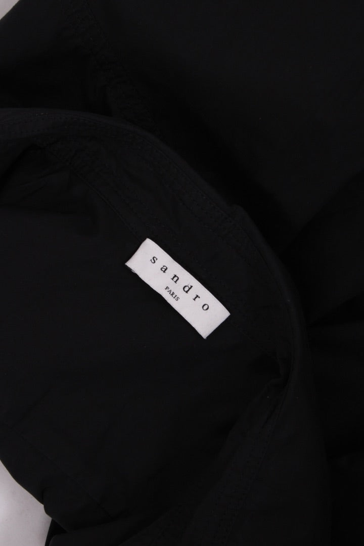Sandro Gold Buckle Shirt Black M | Medium, Multicoloured