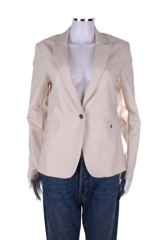 Mos Mosh L/S Tailored Blazer Cream 10 | O/S, Cream