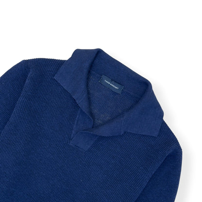 THOM SWEENEY SKIPPER POLO BLUE S | Small, Blue