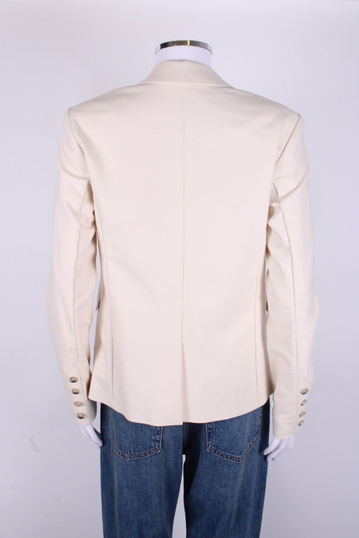 Mos Mosh L/S Tailored Blazer Cream 10 | O/S, Cream