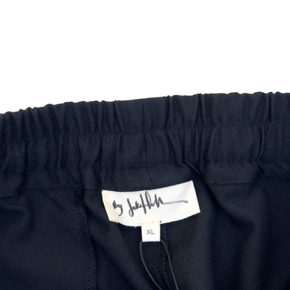 BY JAKE HALL PLEATED TROUSERS BLACK XL | XL, Black