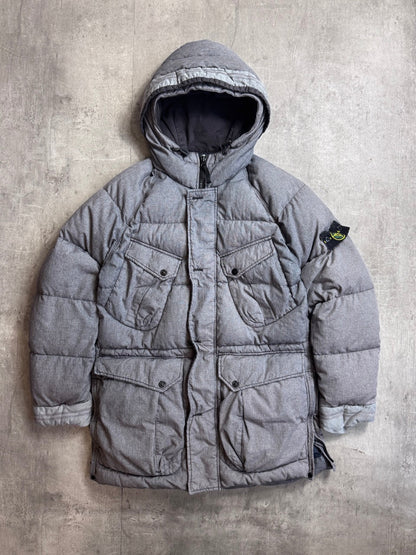A/W 2014 Stone Island Grey Mix Fibre Watro Tela Down