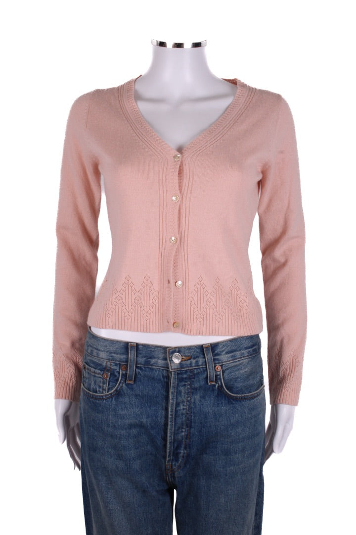 Collette Dinnigan Cardigan Pink S | Small, Pink