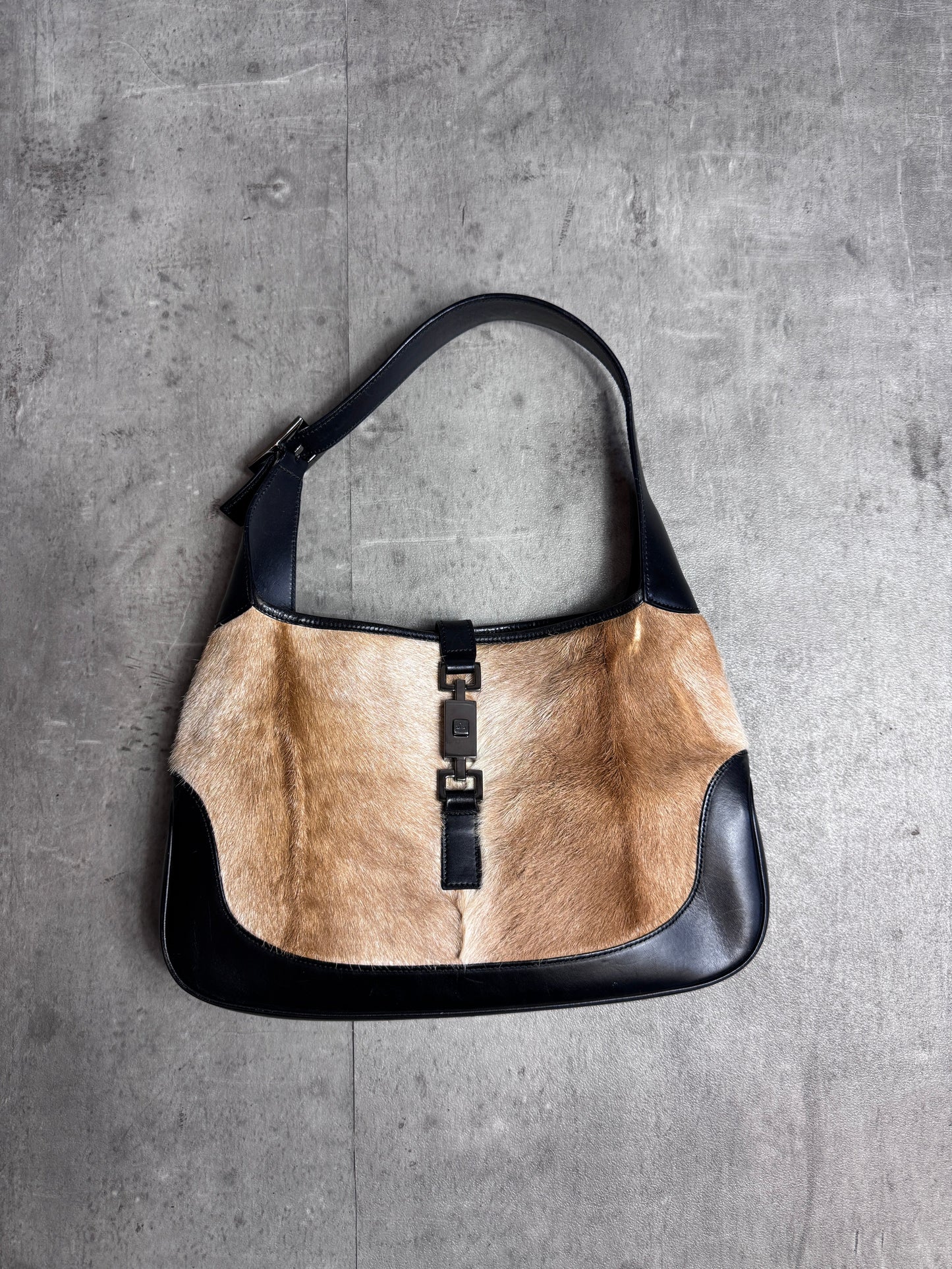 Gucci Jackie Vintage Pony Hair Bag