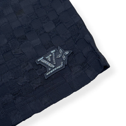 LOUIS VUITTON DAMOFLAGE SILK SHORTS BLACK 52 / XL | XL, Black