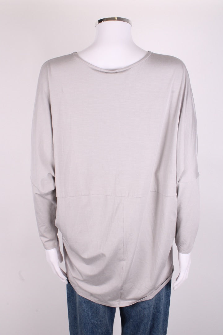Max Mara Long Sleeve Top Grey M | Medium, Grey